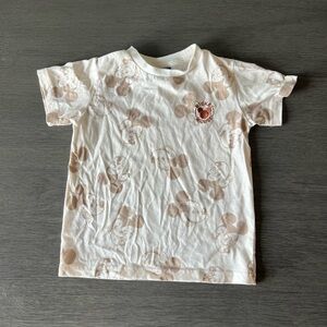 Disney Mickey Mouse Kids T-Shirt - Tan & Brown
